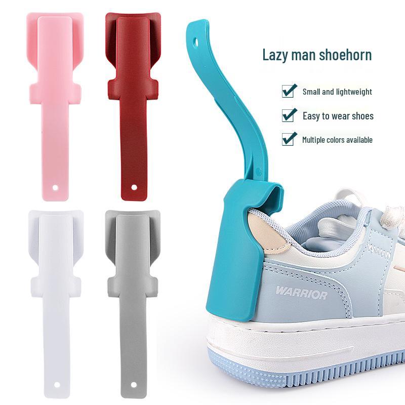 Effortless Shoehorn: No-Bend Slip-On for Kids & Seniors