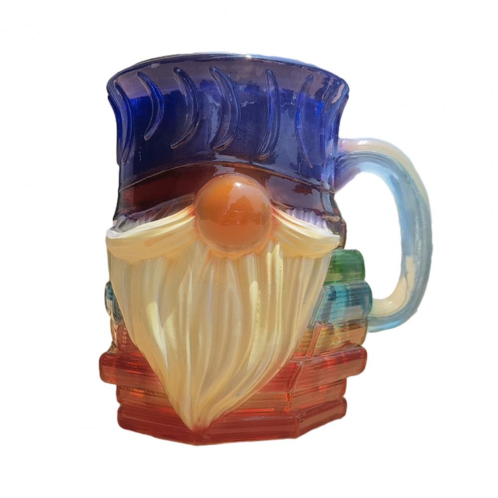 Painted Book Mug 3D Book Stacking Mug Hand-Drawn Literary Coffee Cup for Book Lovers Teachers Librarians Creative Gift