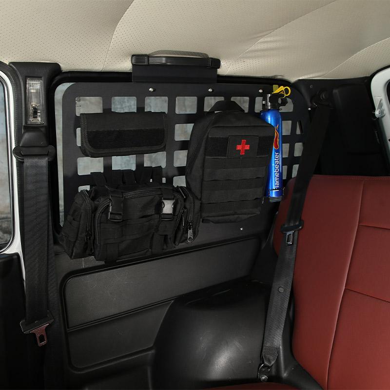 For LADA NIVA 4X4 2009-2019 Aluminum Alloy Car Trunk Side Window Storage Shelf Organizer Rack Hanging Bracket Car Accessories