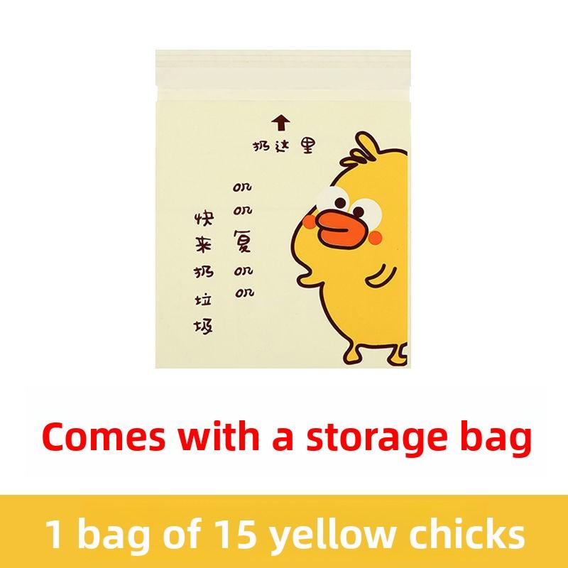 Car-mounted Garbage Bag Adhesive Thick Car Trash Can for Use Inside The Car - One-time Use Household Storage and Cleaning Product