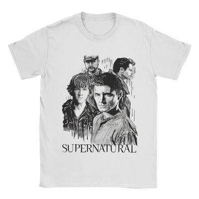 Dean Winchester Supernatural Graphic Printing T Shirt Men Women Pure Cotton Tee Shirt Clothes