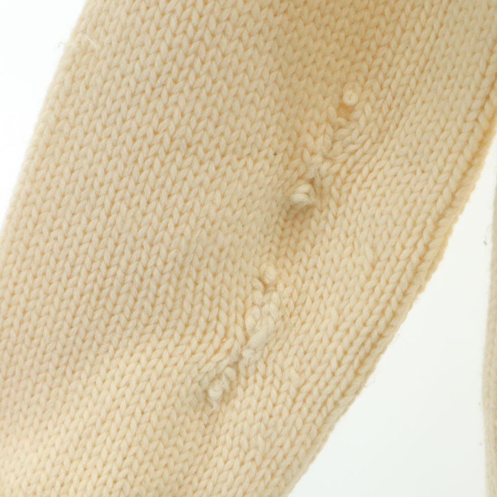 HANSON 70s Wool Blend Vintage Long Sleeve Junk Cardigan White Men's Used