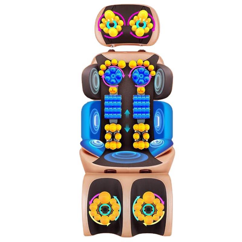 Jiaxu 4-in-1 Cervical & Lumbar Vibration Massage Pillow