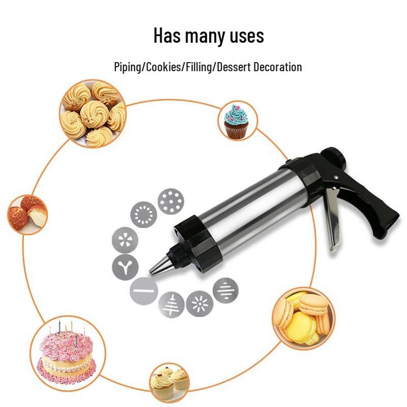 Stainless Steel Cookie Decorating Kit