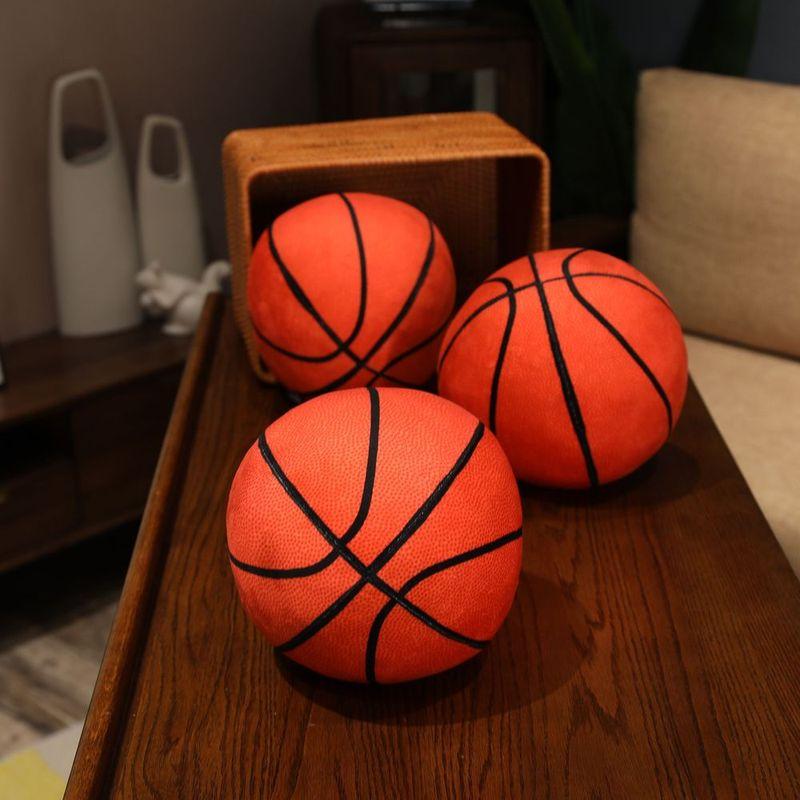 High-Standard 24Cm Top-Grade Kawaii Imitation Top-Grade Basketball High-Standard Plush Play Sets Superior-Grade Lovely First-Class Soft