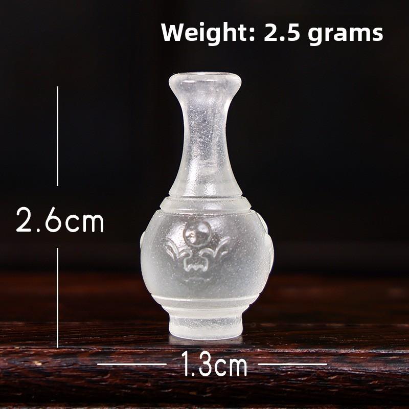 Resin Miniature Noctilucent Flower Vase For Home Decor Gift Ideas
