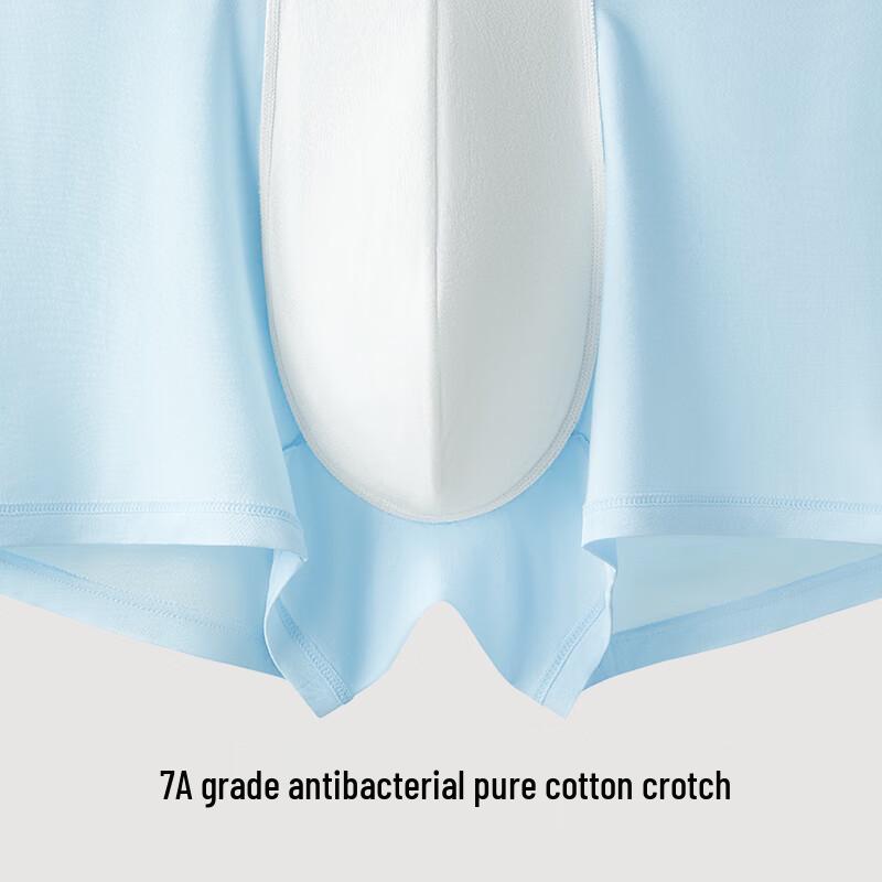 Youkeshu Men's Plus Size Antibacterial Boxer Briefs