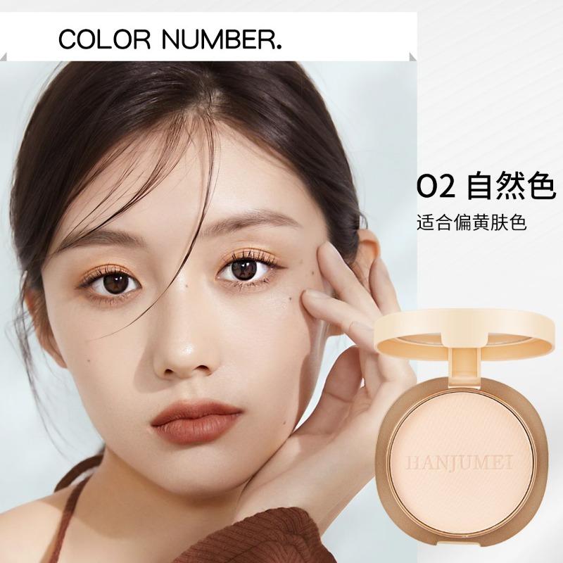 Lightweight Long Lasting Waterproof Setting Pressed Powder Natural Brightening Touch Up Face Powder