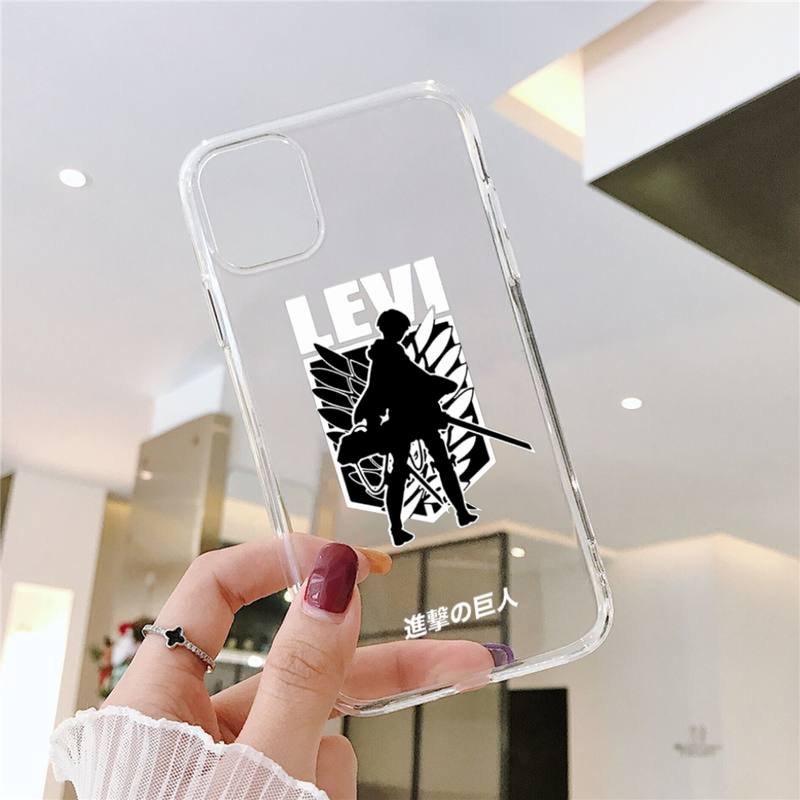 

RUICHI Атака Титанов Чехол для телефона с аниме для Samsung GalaxyS20 S21 S30 FE Lite Plus A21 A51S Note20 Прозрачный корпус GalaxyA40