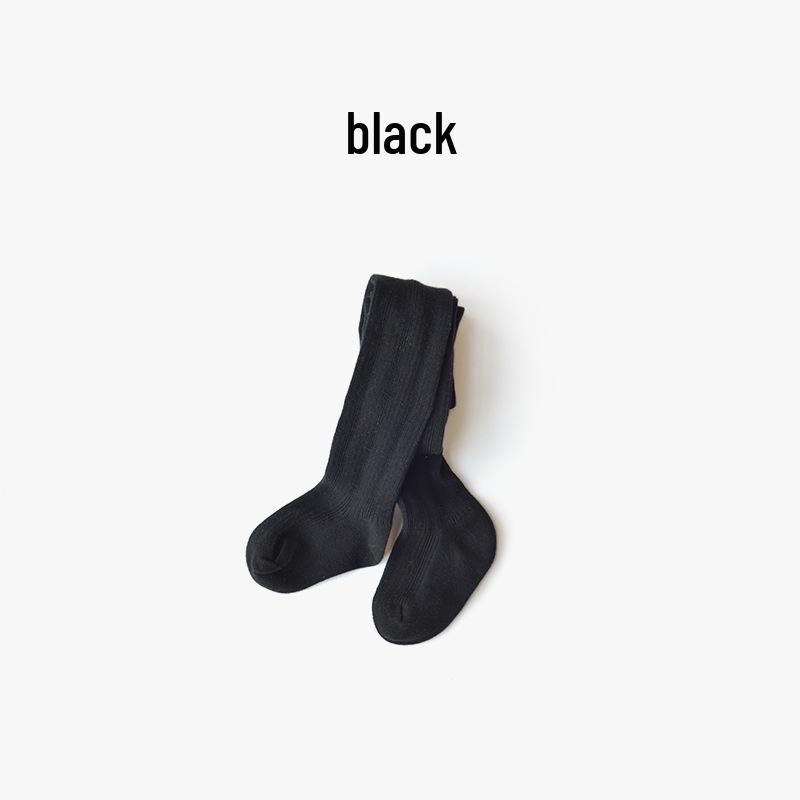 Girls' Thin Cotton Dance Tights - Spring & Autumn White Base Layer Socks