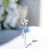 Cloud Necklace Umbrella Pendant Water Drop Fringe Accessories Diamond Versatile