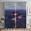 Blackout Curtains for Camera Kiki's Delivery Service Curtains Child Room Halloween Decoration Window Curtain Tulle for Bedroom