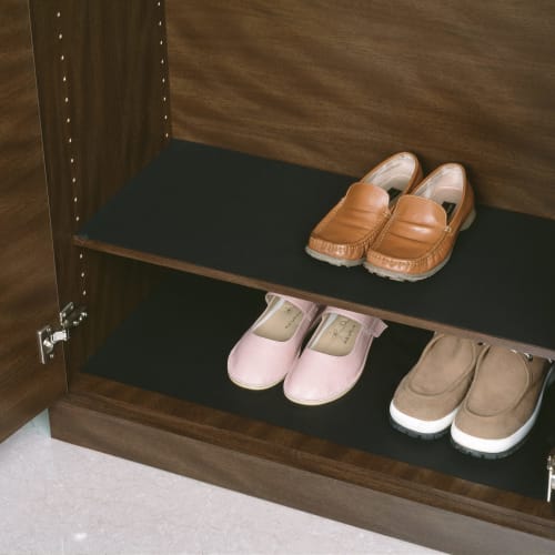 Towa Sangyo BCS Bamboo Charcoal Shoe Box Sheets, Made In Japan, Black, Approx. 30 X 270 Cm, Set of 5, 54261