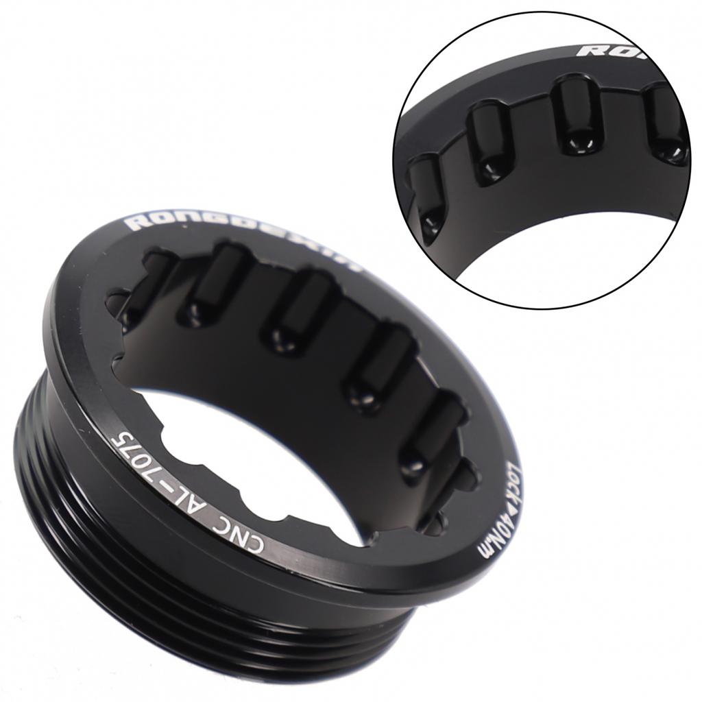 Lock Freewheel Lock Cover Mountain Bike Aluminum Alloy