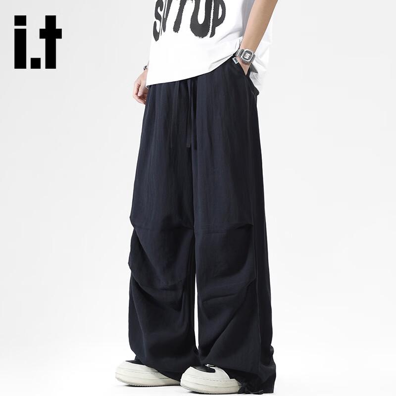 

Izzue HK i.t Men s Loose Wide-Leg Work Pants XL