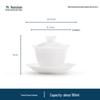 Nanshan Mister Ice Jade Thin-Body White Porcelain Gaiwan