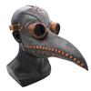 Halloween Plague Doctor Latex Mask Masquerade Mascara Long Nose Beak Bird Crow Cosplay Steampunk