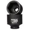 Heavy-Duty 1-Inch Extended Pneumatic Air Impact Socket for Wheel Axle Removal