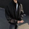 Homlean Men's Retro Stand Collar Flight Bomber Jacket HJ32
