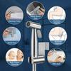 Toilet Bidet, Complete WC Kit, WC Kit, Sprayer For Daily Personal Hygiene, Toilet Shower Head with Hose, Adapters