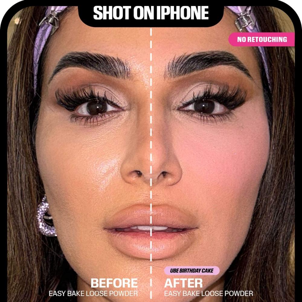 Pudră liberă Huda Beauty Easy Bake Blurring 0,71 oz Ube Birthday Cake
