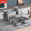 Stainless Steel Rectangular Food Pan