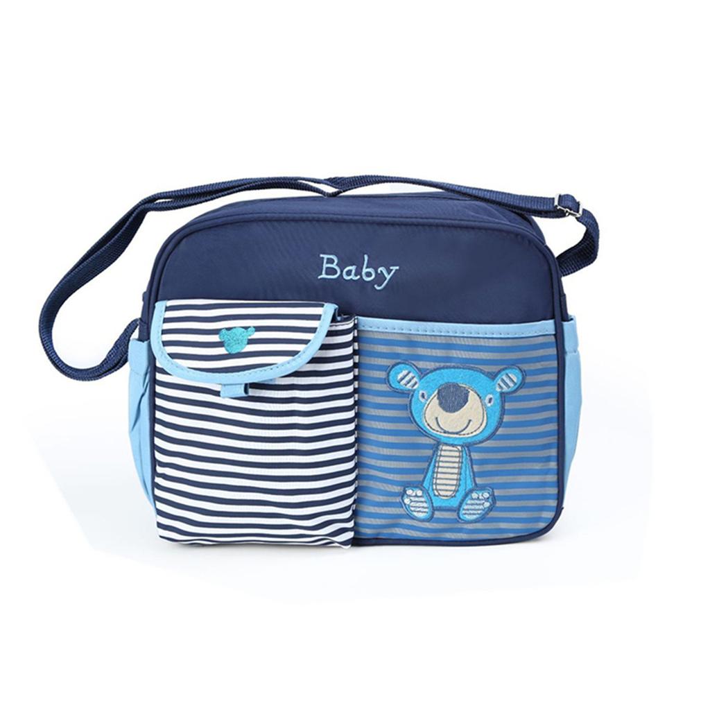 Neue modische Cartoon-bedruckte Ein-Schulter-Diagonal-Umhänge-Mama-Tasche Multifunktionale Reise-Wickeltasche