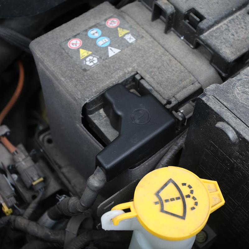 My Good Car Non-flammable ABS Negative Power Batteries Cover Battery Protection Covers for Jeep Compass 2017 2018 Car Parts
