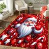 1pc Happy Santa Claus Print, Design Indoor Area Rug, Soft, Anti-Slip, and Durable Gaming Room Decor for Bedroom, Living Room, and Exercise R