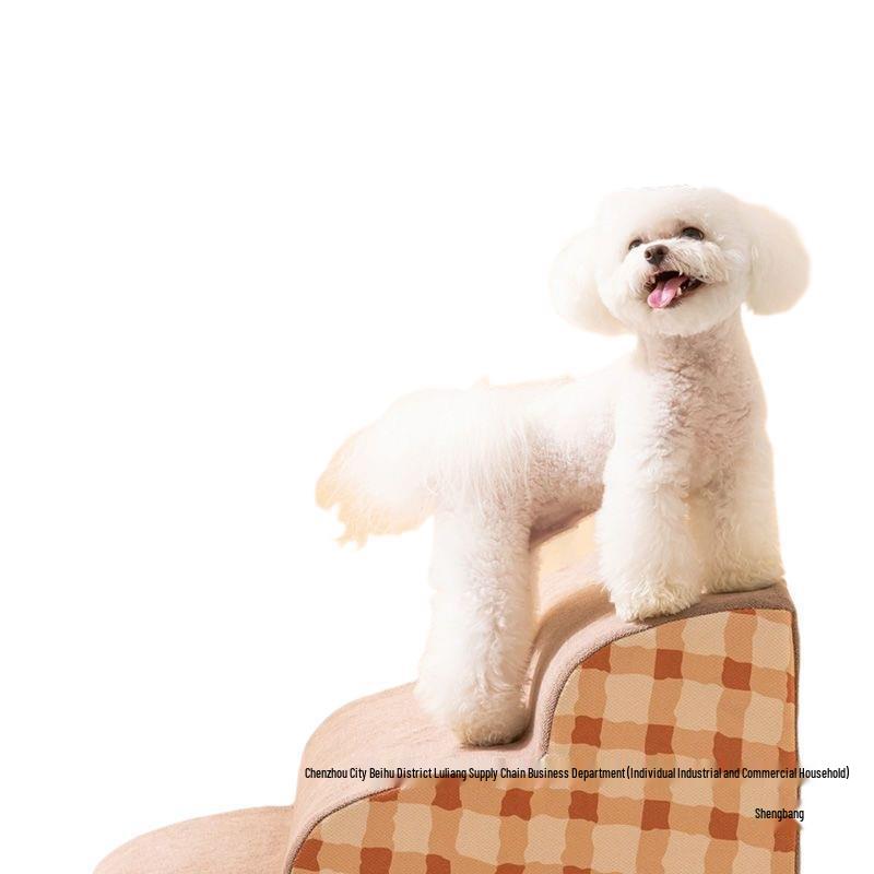 Pet Bedside Stairs for Dogs and Cats - Climbing Ladder