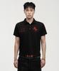 LANARCHIVE [0144] Wild Horse Pique Short Sleeve T-Shirt - Black