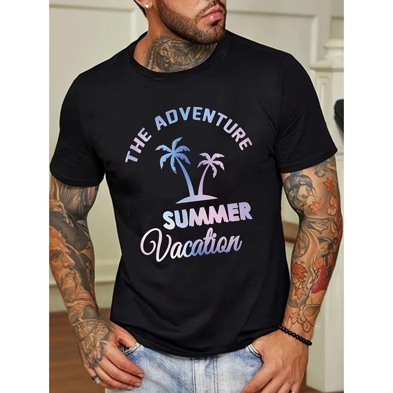 Men's Summer Youth Sports Digital Printed 3D Printed Short Sleeved T-shirts
