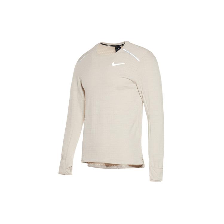 Мужские футболки Nike Кремовый Цвет Круглый Вырез Умеренно Прямой Крой BV4708-221 XXL