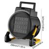 220V 3000W Heater Industrial Electric Heater Air Blower Garage Space Heating Equipment Adjustable