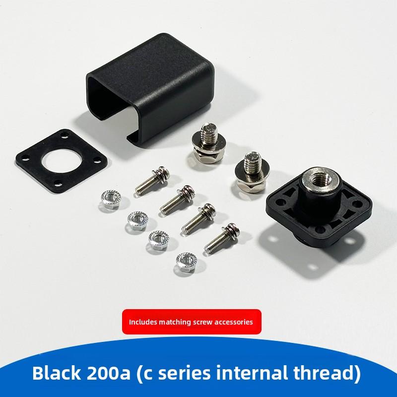 

Lithium Battery Terminal Block High Current Energy Inverter Plug Mounted Type Storage Connector Flame Retardant Heat Resistant