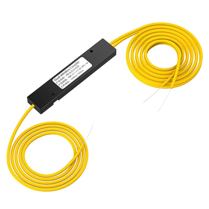 High Performances 1 In 2 Out Opticals Splitter Single Mode G657A1 Fiber For FTTH Applications 1310-1550nm Wavelength