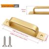 Punch-Free Aluminum Alloy Sliding Glass Door & Window Handle