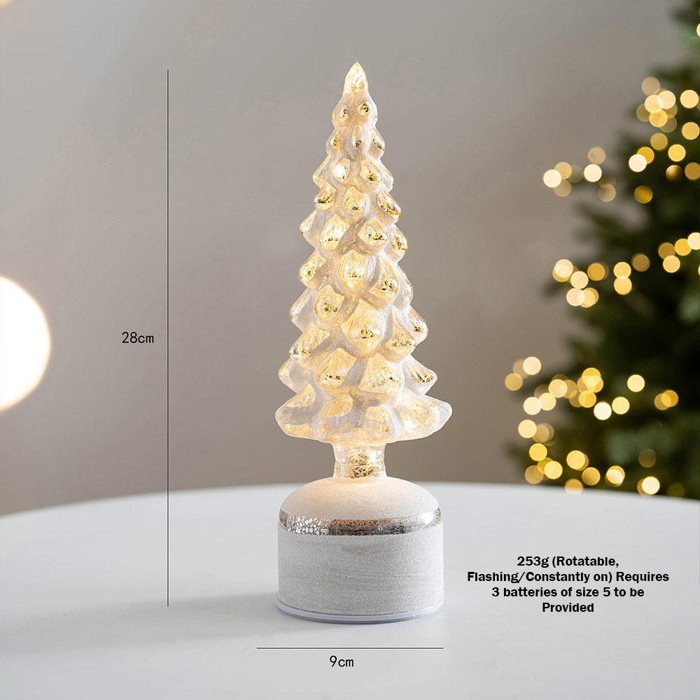 Rotating Christmas Tree Light LED Lamp Christmas Ambient Lighting  Festival Favors
