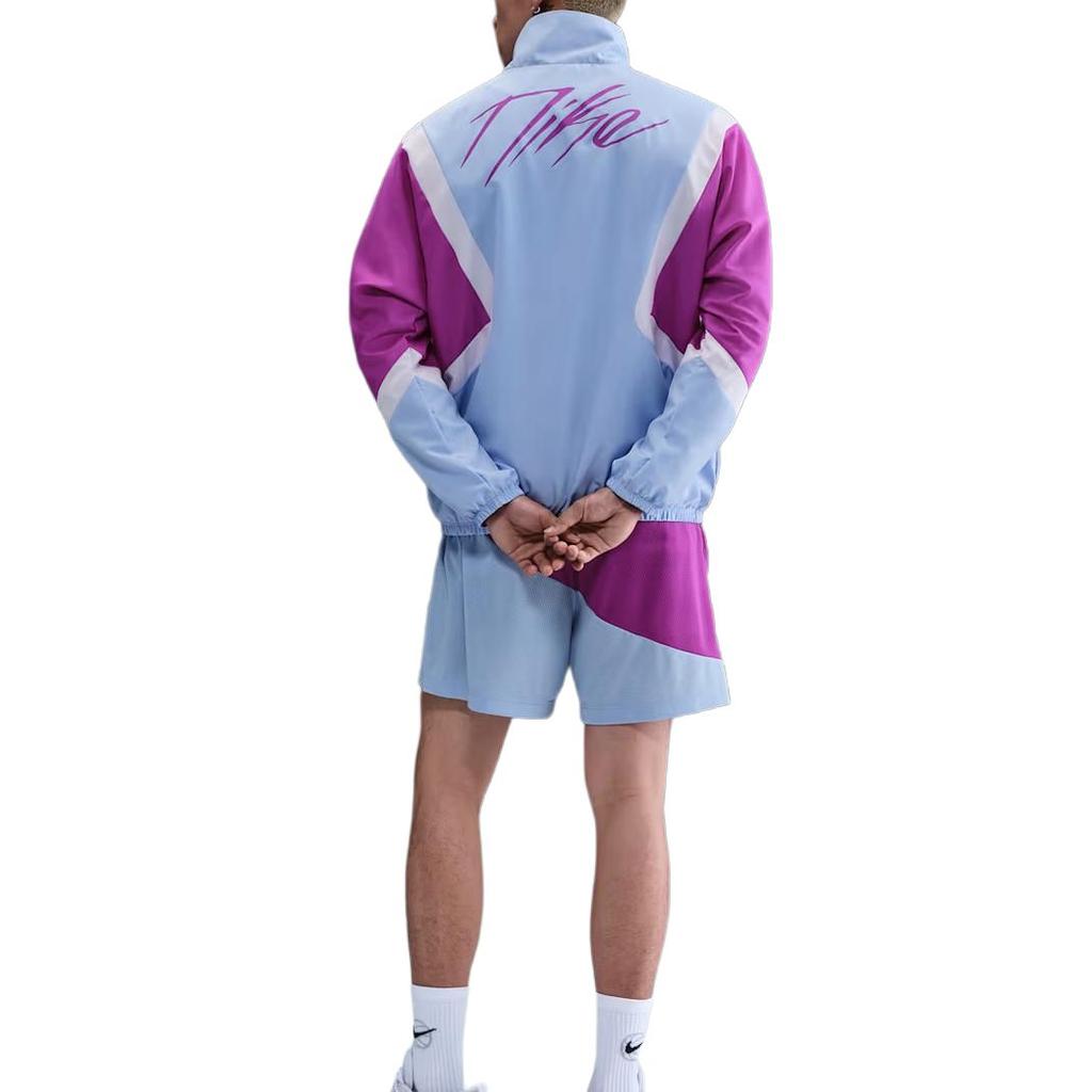 Nike Logo Polo Loose Long Sleeve Jacket Men Jackets FZ0249-468