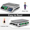 Electronic Price Computing Scale LCD Digital Commercial Food Meat Weighting Scale 66 Ib Ccity