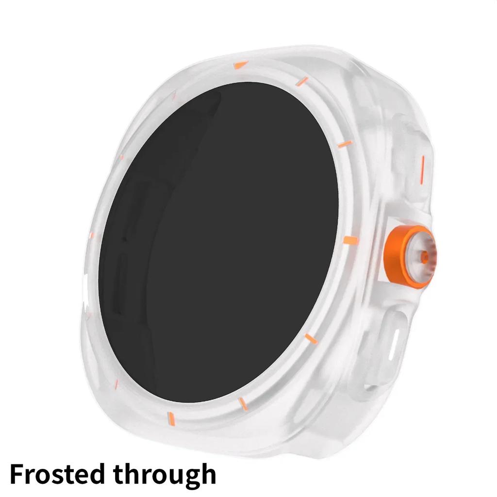 Ochranné pouzdro proti šmírování pro Samsung Galaxy Watch 7 6 40mm 44mm Tvrzené sklo Ochranná fólie na displej Změna na Galaxy 7 Ultra 47mm