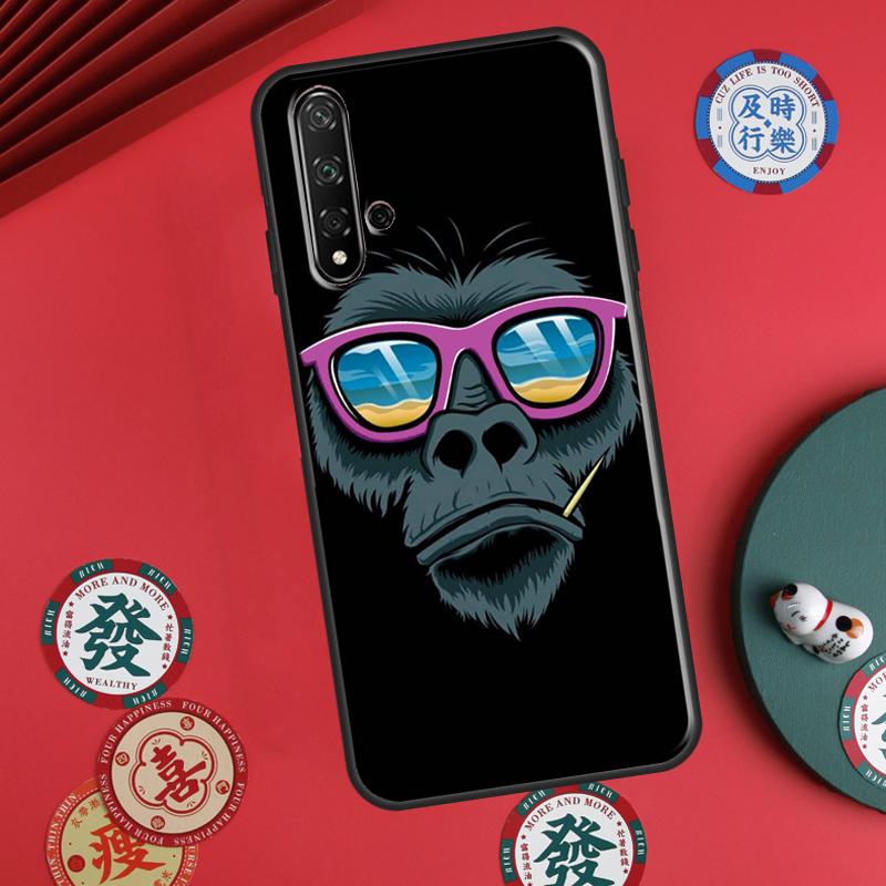 Cartoon Monkey For Huawei P30 P20 P40 Lite P60 Pro Nova 5T 12s 12i 11i Y90 Y70 Y60 Y61 Y91 Y72 9 10 SE Case