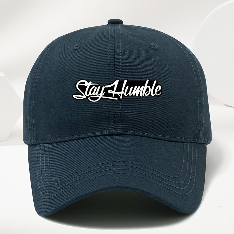 Men's StayHumble Baseball Cap | Soft Breathable Sweat-Absorbent Adjustable Hat for Outdoor Sports & Casual