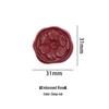 Wax Seal Stamp Kit: Embossed Stamp, Sealing Wax, Stickers for Envelopes, Postcards, Love Letters, and Gifts