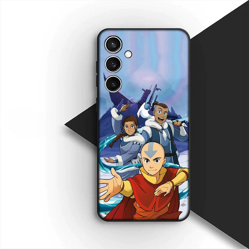 Cover for Samsung Galaxy S24 S25 S23 FE Ultra Plus S7 Edge S25+ S23+ A56 5G Casing Phone Case Aang Avatar The Last Airbender