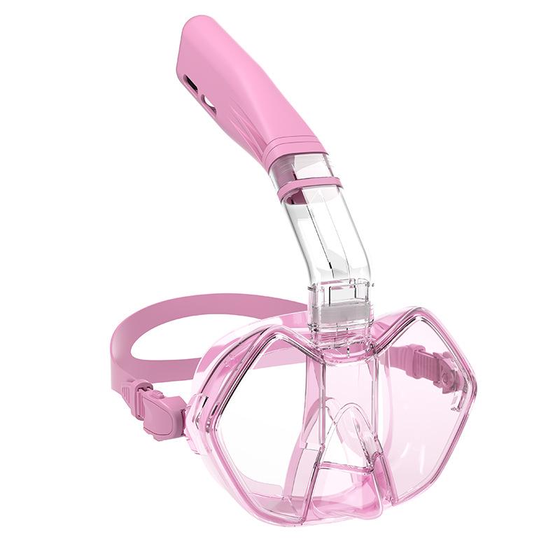 Waterproof Anti-Fog Full Dry Diving and Snorkeling Mask for Adults and Children
