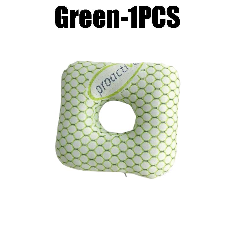 

Single Hole Square Ear Care Pillow Side Sleeping Non Pressure Pillow for Elderly Patients and Adults Salon Facial Beauty Pillow