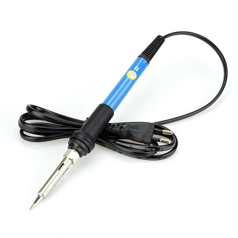 Hochwertiges 110V/220V 60W Einstellbares Elektrisches Temperaturpistolen-Schweiß-Lötkolben-Set für Professionellen Gebrauch