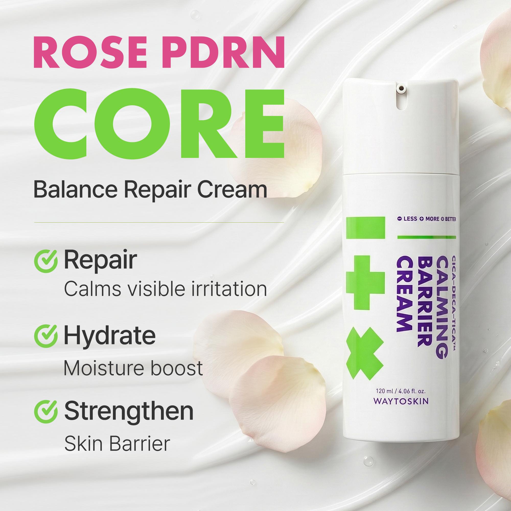 WAY TO SKIN Cica-Deca-Tica Calming Barrier Cream 120ml | Soothing & Moisturizing Cream | Skin Barrier Care | Hydrating Cream for Sensitive Skin