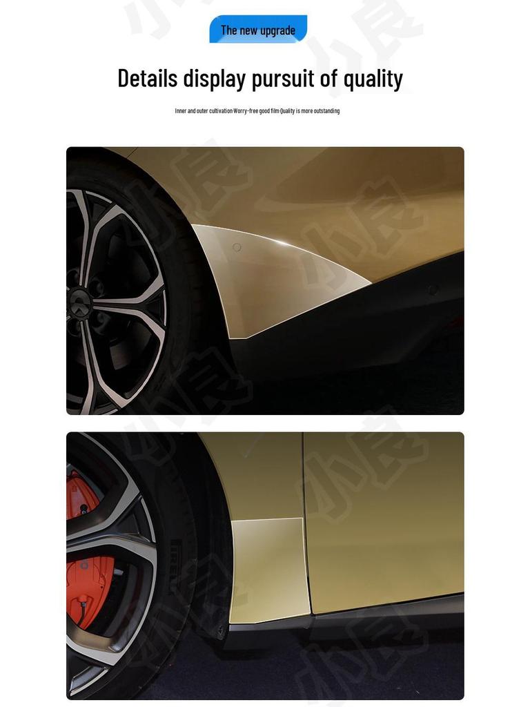 NIO ET5 Kundenspezifische Tür Ecke TPU Lackschutzfolie Kratzschutzaufkleber
